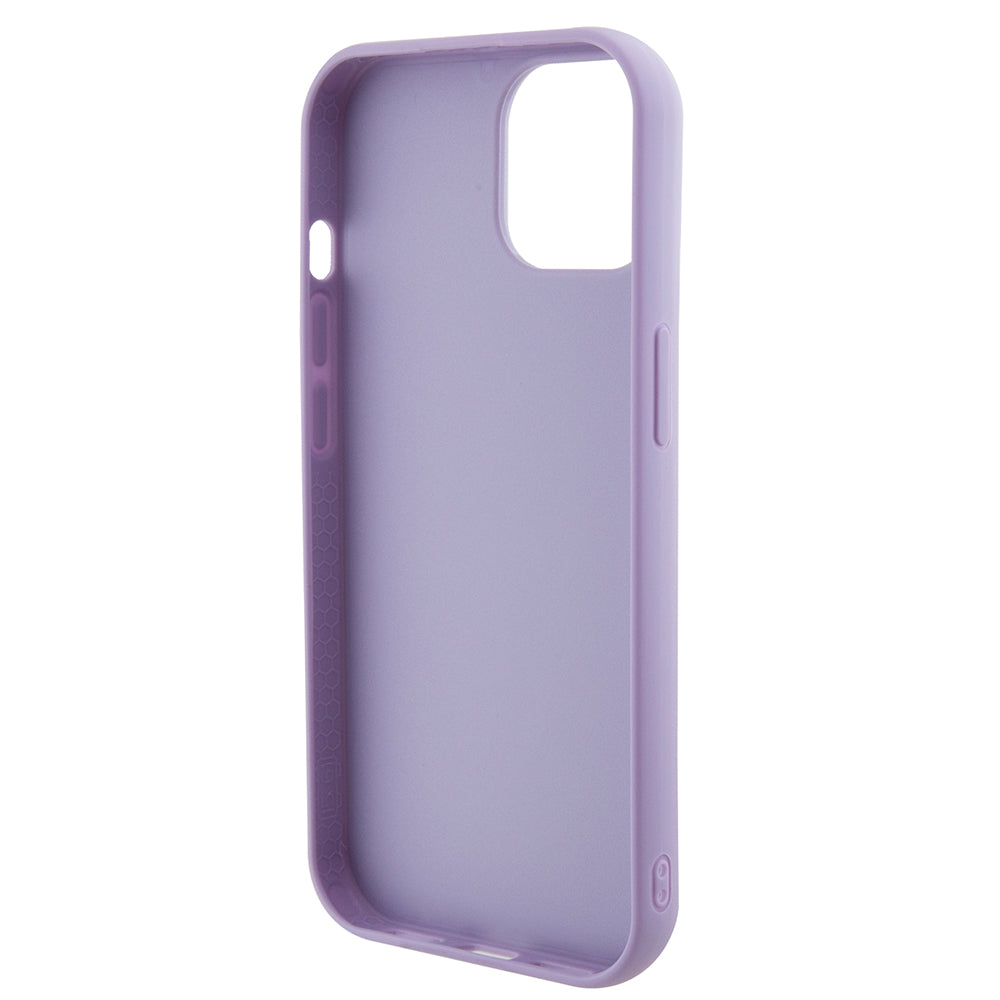 Etui til Apple iPhone 15, Guess, Sequin Script Metal, Lilla