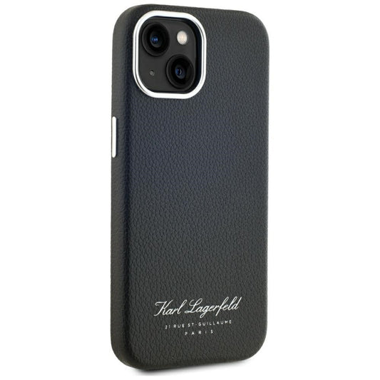 Etui til Apple iPhone 15, Karl Lagerfeld, RSG, Sort