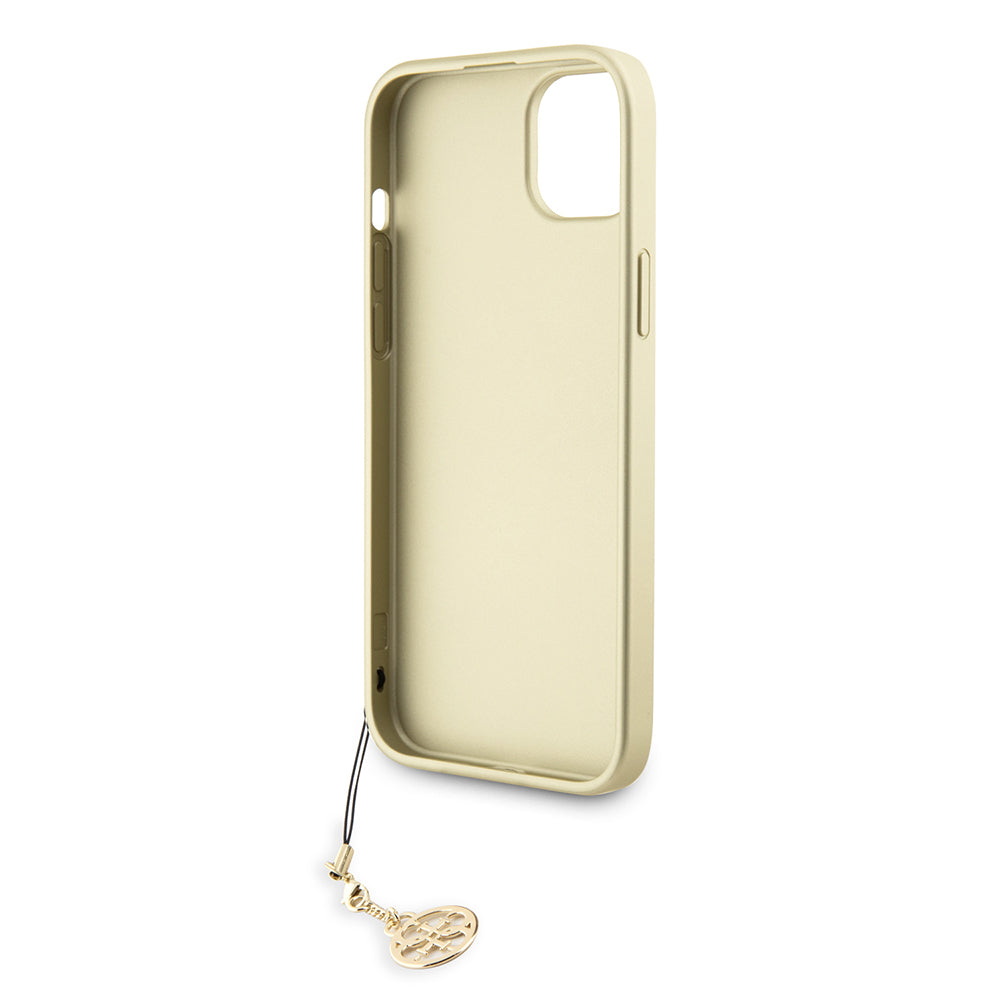 Etui til Apple iPhone 15 Plus, Guess, 4G Charm, Grå