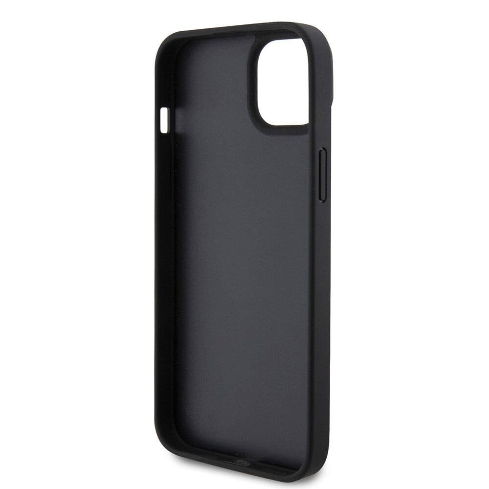 Etui til Apple iPhone 15 Plus, Guess, Crossbody 4G Metal Logo, Sort