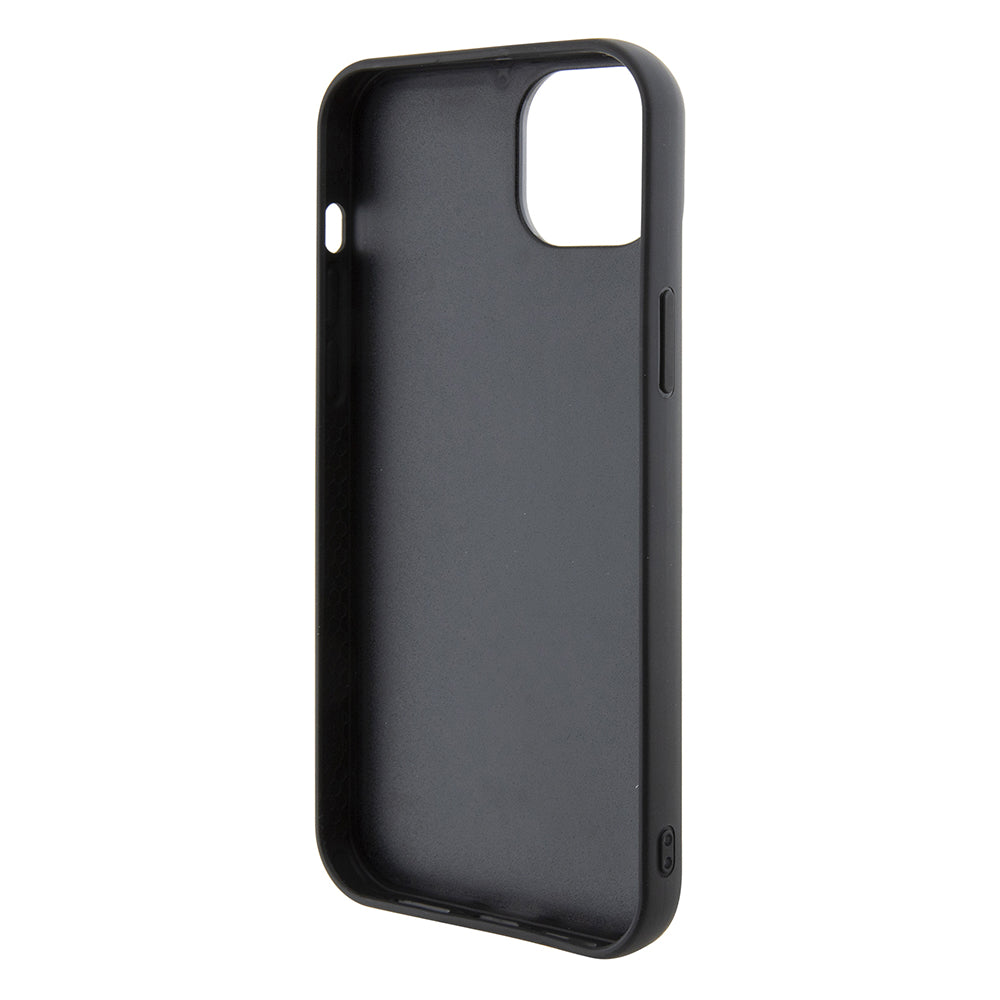 Etui til Apple iPhone 15 Plus, Karl Lagerfeld, 3D Rubber Multi Logo, Sort