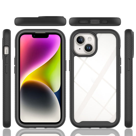 Cover til Apple iPhone 15 Plus, Techsuit, Defense360 Pro, Sort