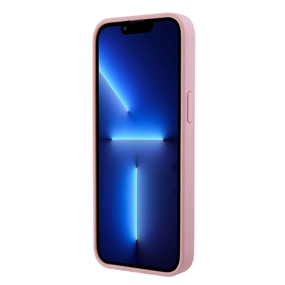 Etui til Apple iPhone 15 Pro Max, Guess, 4G Stamped, Pink