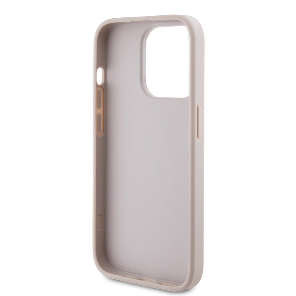 Case for Apple iPhone 15 Pro Max, Guess, 4G Stripe, Pink