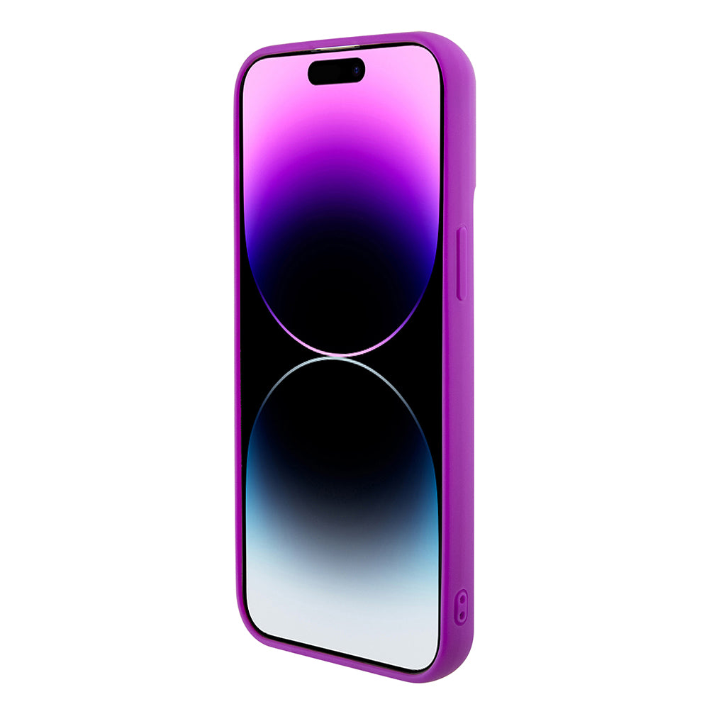 Etui til Apple iPhone 15 Pro Max, Guess, Disco Metal Script, Fuchsia