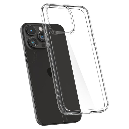 Etui til Apple iPhone 15 Pro Max, Spigen, Ultra Hybrid, Gennemsigtig