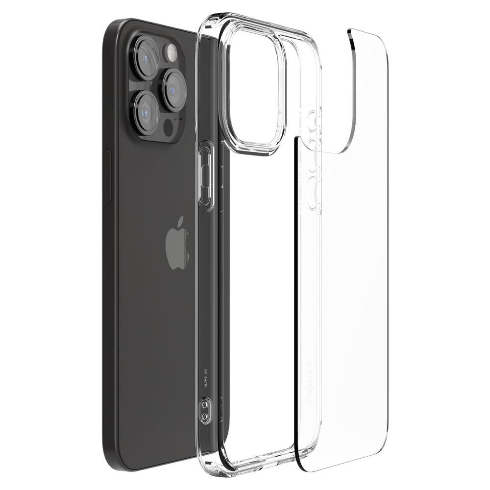 Cover til Apple iPhone 15 Pro Max, Spigen, Ultra Hybrid, Transparent ACS06565