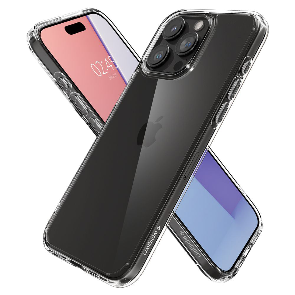 Cover til Apple iPhone 15 Pro Max, Spigen, Ultra Hybrid, Transparent ACS06565