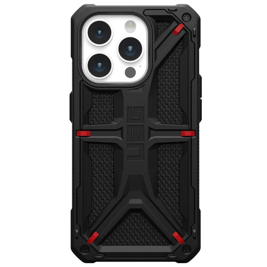 Cover til Apple iPhone 15 Pro, Urban Armor Gear, Monarch Kevlar, Sort