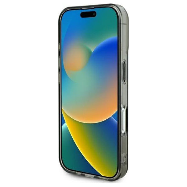 Etui til Apple iPhone 16, Guess, IML Heart, Sort