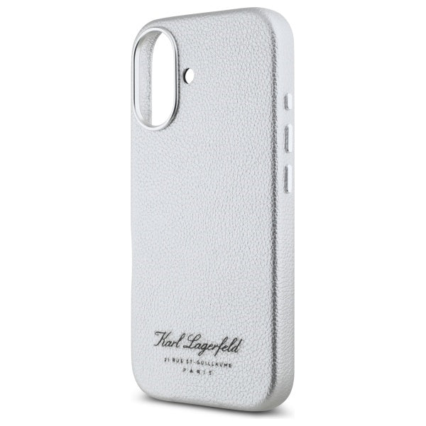 Etui til Apple iPhone 16, Karl Lagerfeld, RSG, Grå