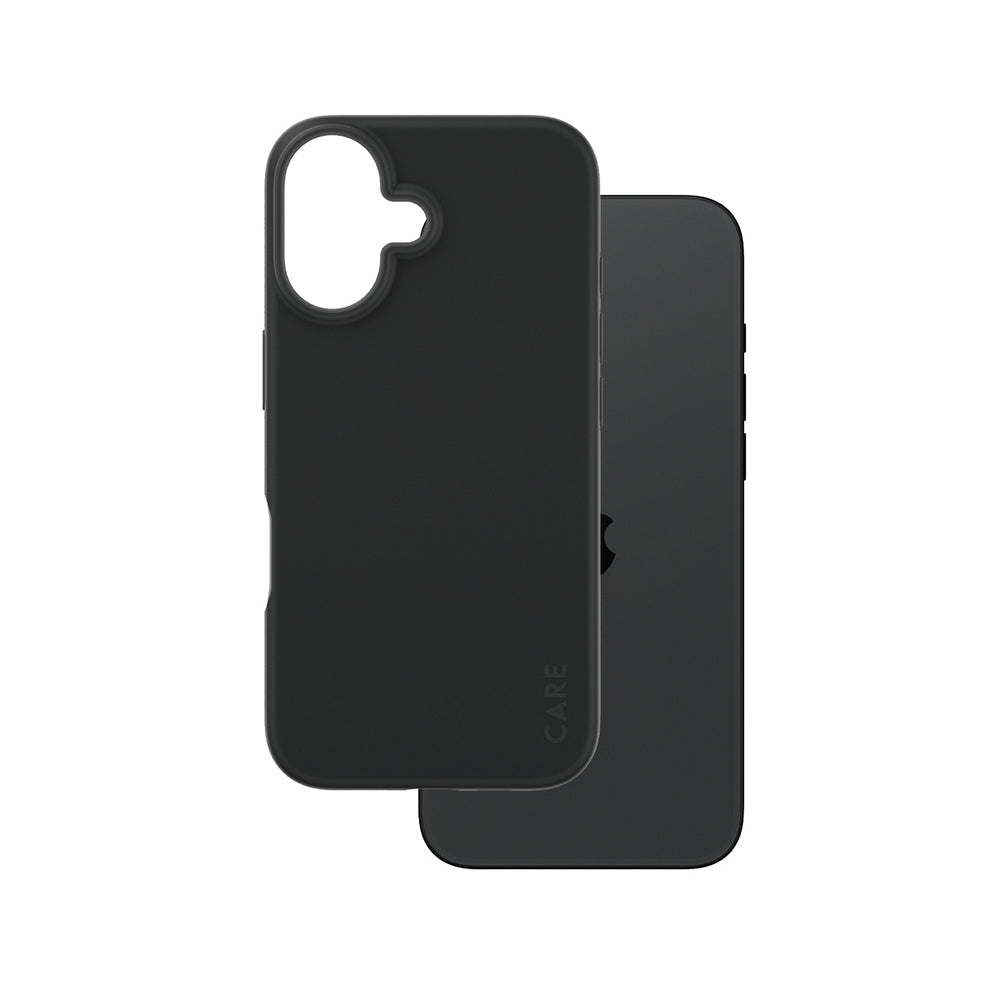 Etui til Apple iPhone 16, PanzerGlass, Fashionable Care, Sort