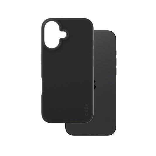 Etui til Apple iPhone 16, PanzerGlass, Fashionable Care, Sort