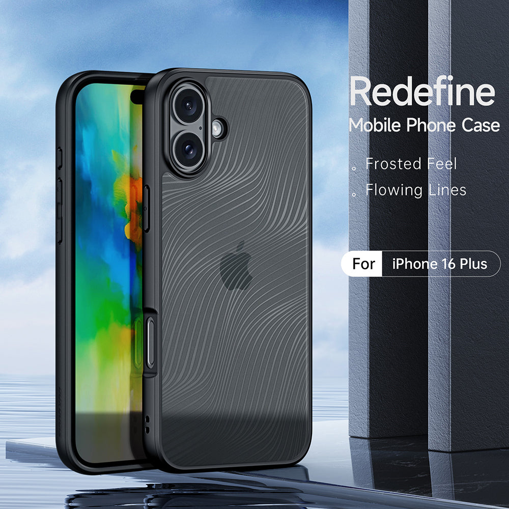 Cover til Apple iPhone 16 Plus, DUX DUCIS, Aimo, Sort