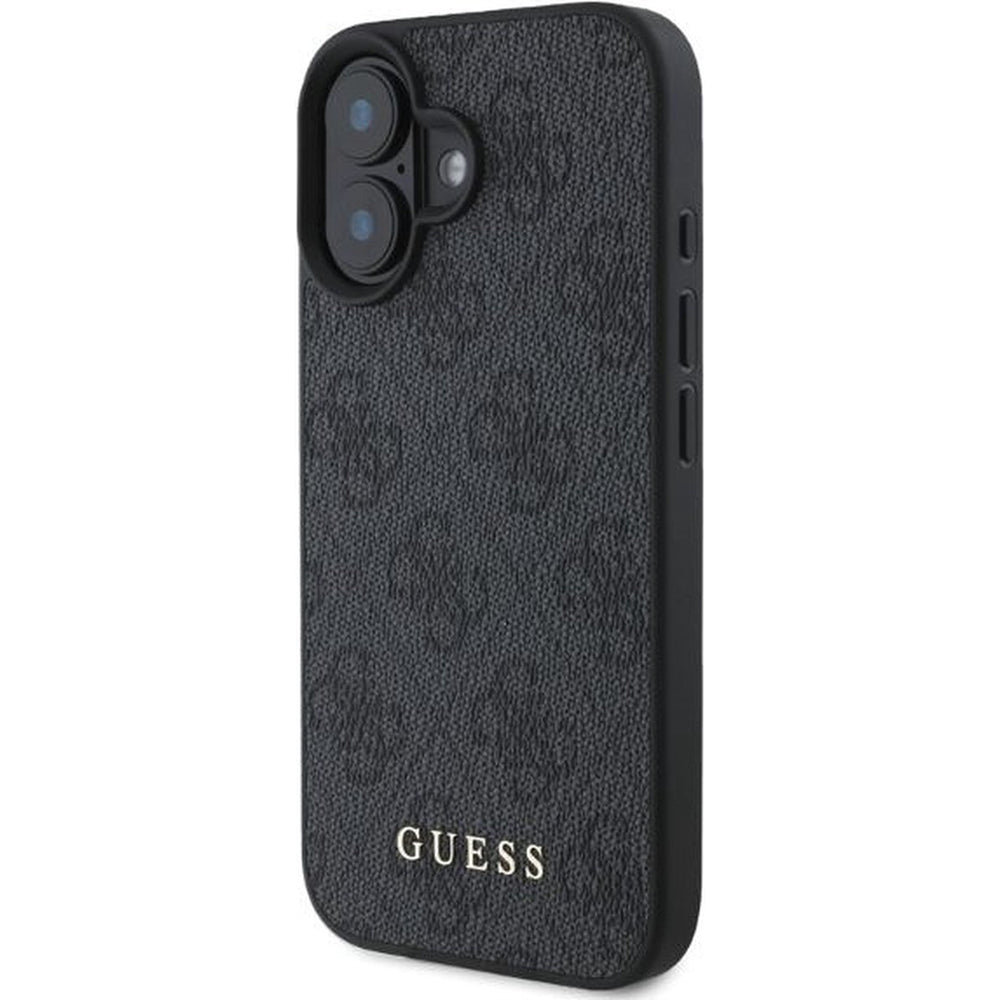 Etui til Apple iPhone 16 Plus, Guess, 4G Classic, Sort