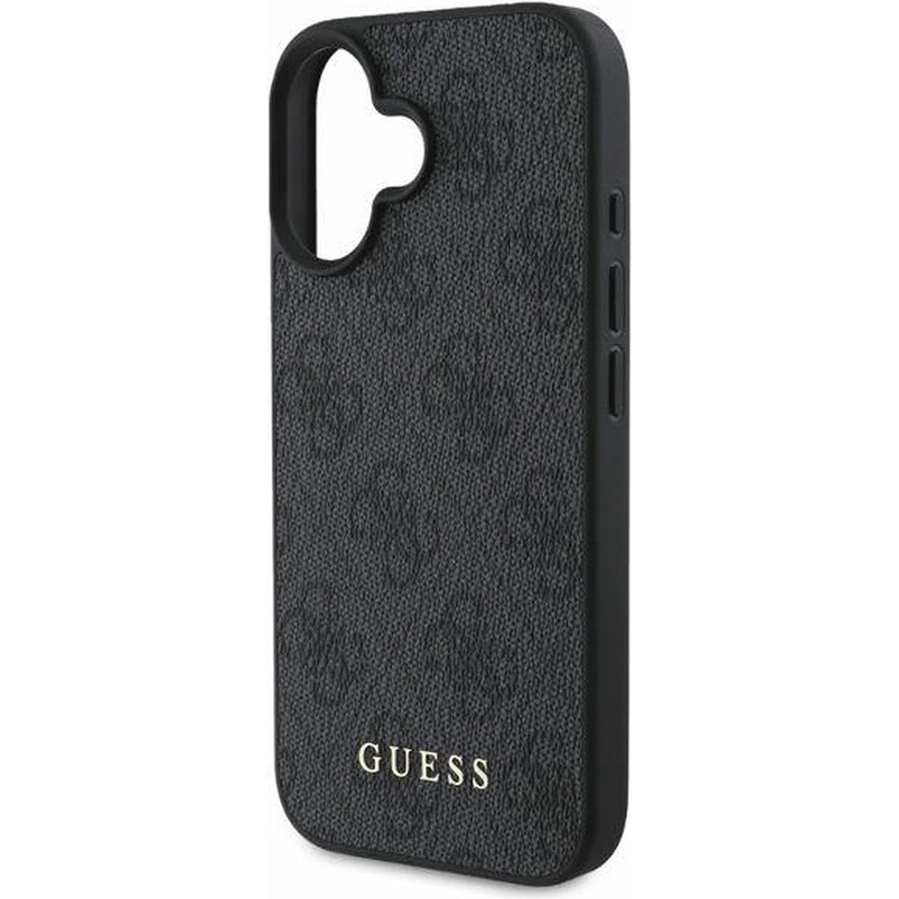 Etui til Apple iPhone 16 Plus, Guess, 4G Classic, Sort