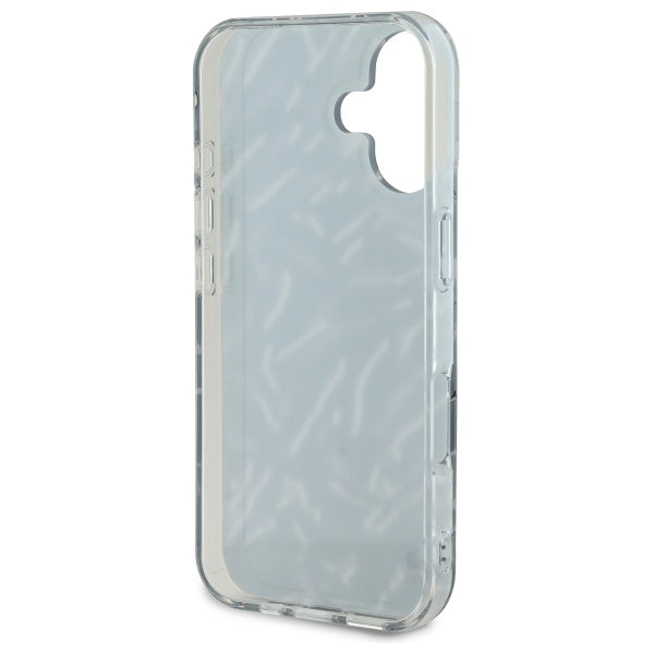 Etui til Apple iPhone 16 Plus, Karl Lagerfeld, Zebra med snorestrop, Lilla