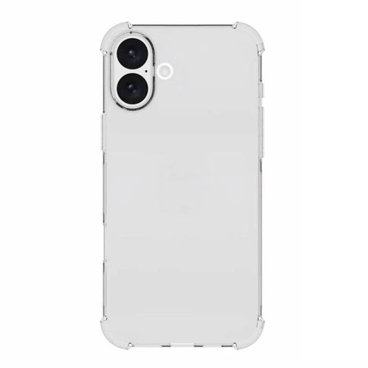 Cover til Apple iPhone 16 Plus, Techsuit, Shockproof Clear (Stor Linsehulsåbning), Transparent