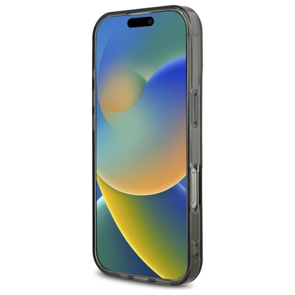 Etui til Apple iPhone 16 Pro, Guess, IML Heart, Sort