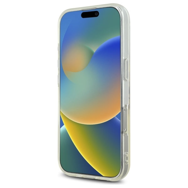 Case for Apple iPhone 16 Pro, Guess, IML Heart, Transparent