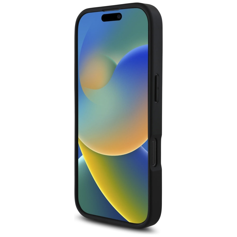 Etui til Apple iPhone 16 Pro, Karl Lagerfeld, Grained Cardslots, Sort