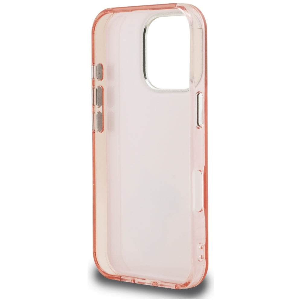 Etui til Apple iPhone 16 Pro, Karl Lagerfeld, IML Aquarelle Logo Choupette, Pink