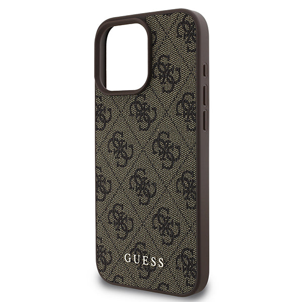 Etui til Apple iPhone 16 Pro Max, Guess, 4G Classic, Pink