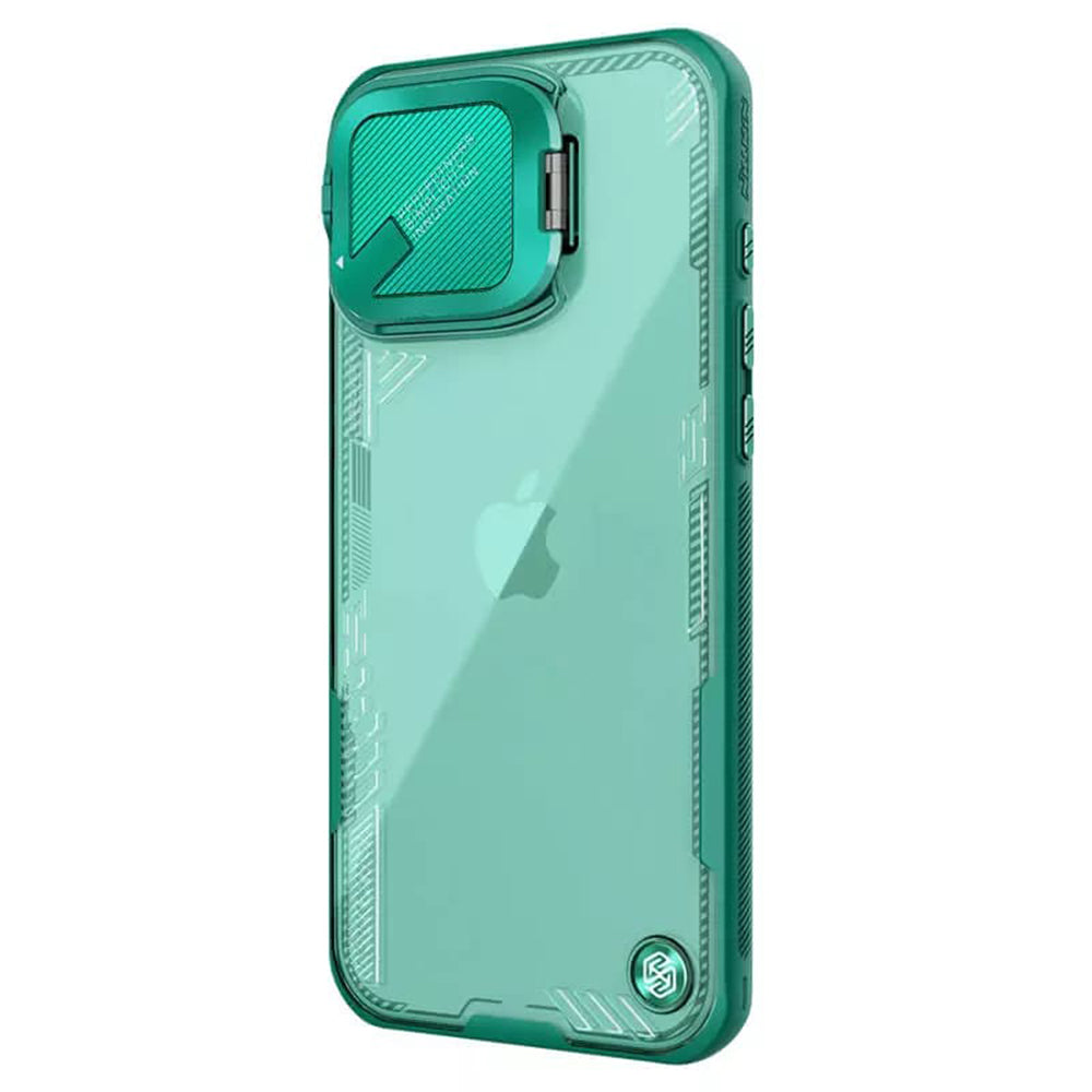 Case for Apple iPhone 16 Pro Max, Nillkin, Iceblade Prop w/o Camera Cutout, Green