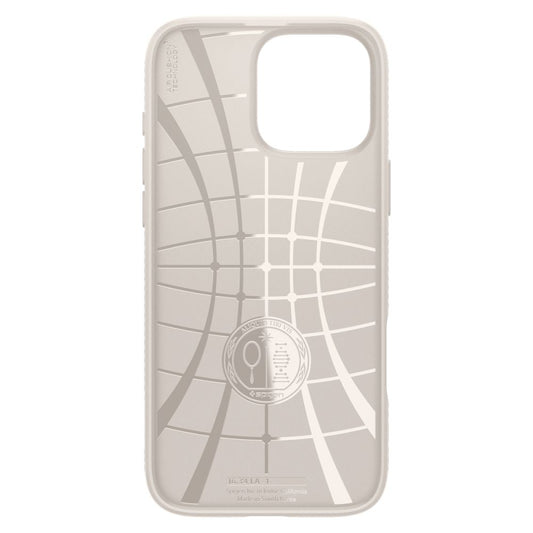 Etui til Apple iPhone 16 Pro Max, Spigen, Liquid Air, Beige