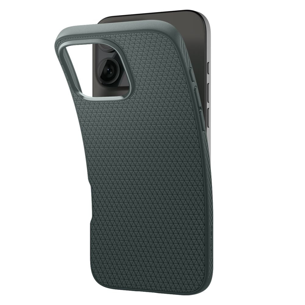 Etui til Apple iPhone 16 Pro Max, Spigen, Liquid Air, Grøn
