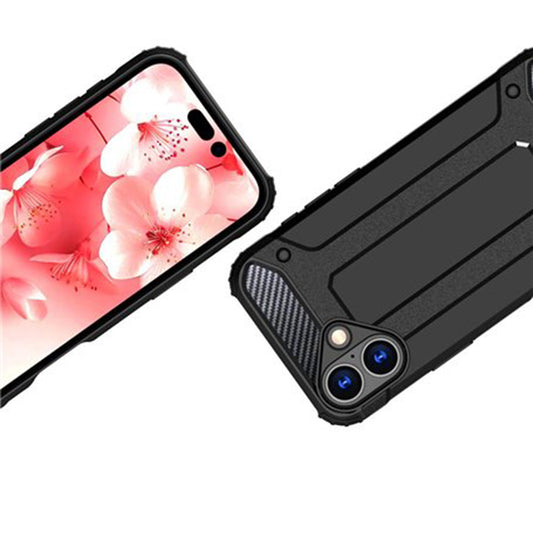 Cover til Apple iPhone 16 Pro Max, Techsuit, Hybrid Armor, Sort
