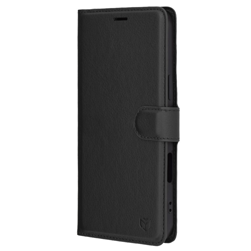 Etui til Apple iPhone 16 Pro Max, Techsuit, Leather Folio, Sort