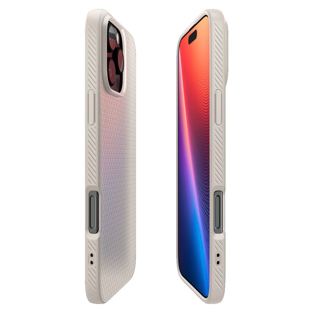 Case for Apple iPhone 16 Pro, Spigen, Liquid Air, Beige ACS08120
