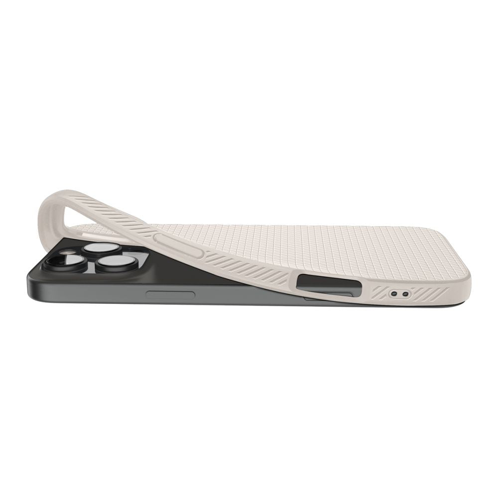Case for Apple iPhone 16 Pro, Spigen, Liquid Air, Beige ACS08120