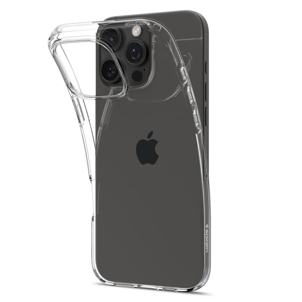 Etui til Apple iPhone 16 Pro, Spigen, Liquid Crystal, Gennemsigtig ACS08112