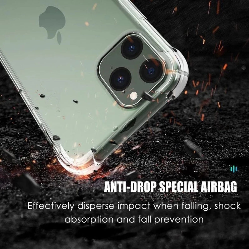 Cover til Apple iPhone 16 Pro, Techsuit, Shockproof Clear (Stor Linsehul), Transparent