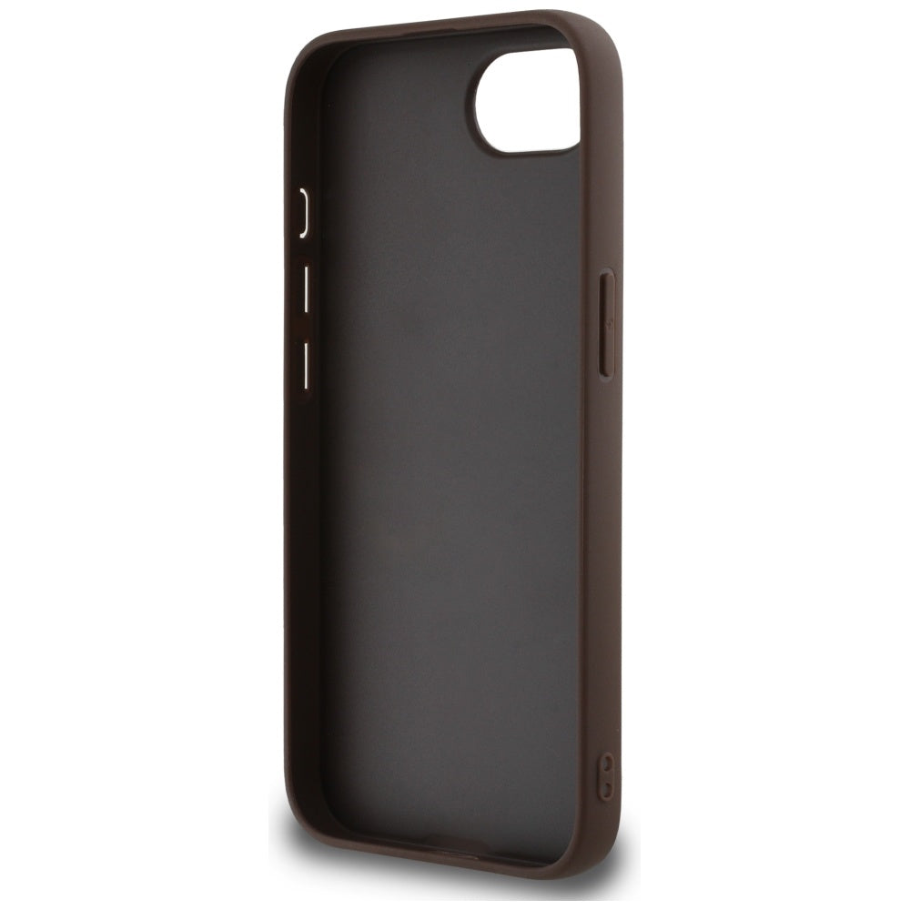 Etui til Apple iPhone 17e / 16e, Guess, 4G Big Logo, Brun