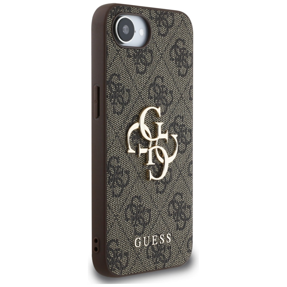 Etui til Apple iPhone 17e / 16e, Guess, 4G Big Logo, Sort