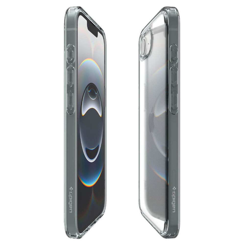 Etui til Apple iPhone 17e / 16e, Spigen, Ultra Hybrid, Røgfarvet ACS09531