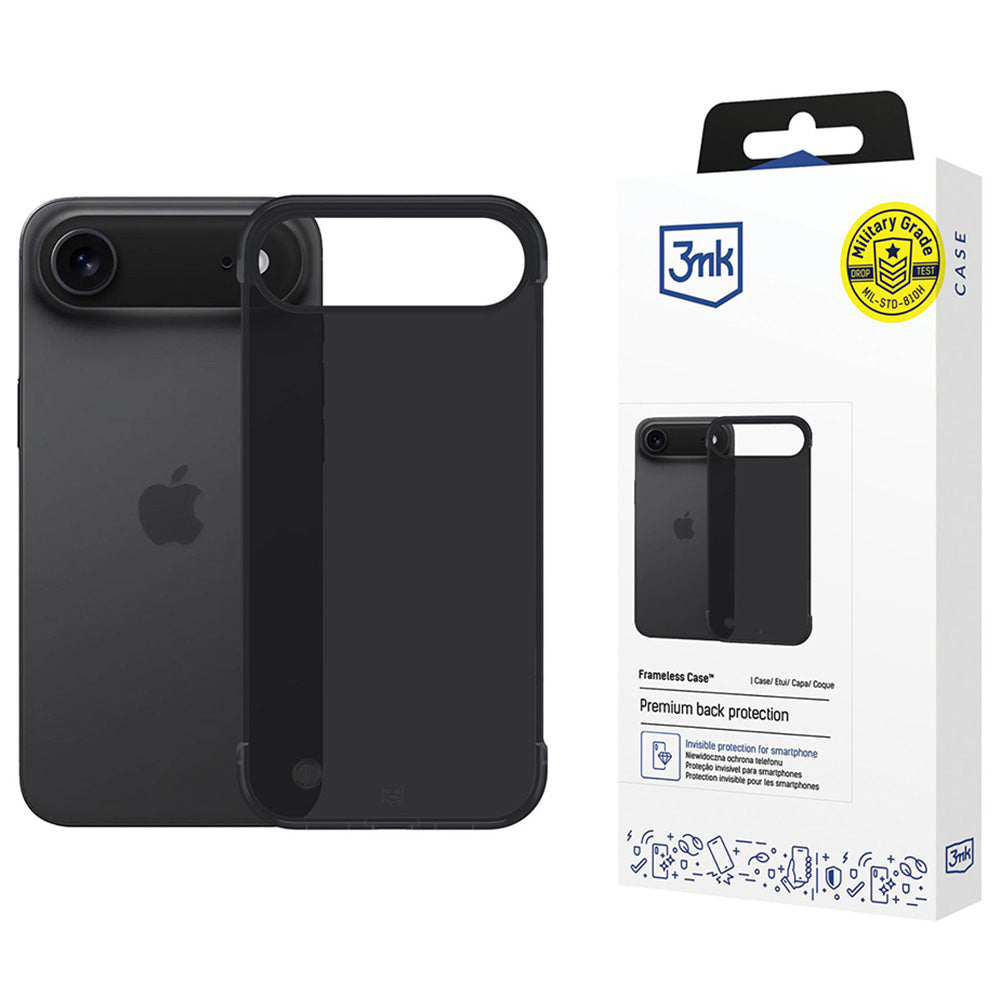 Etui til Apple iPhone 17 Air, 3MK, Just20g, Sort