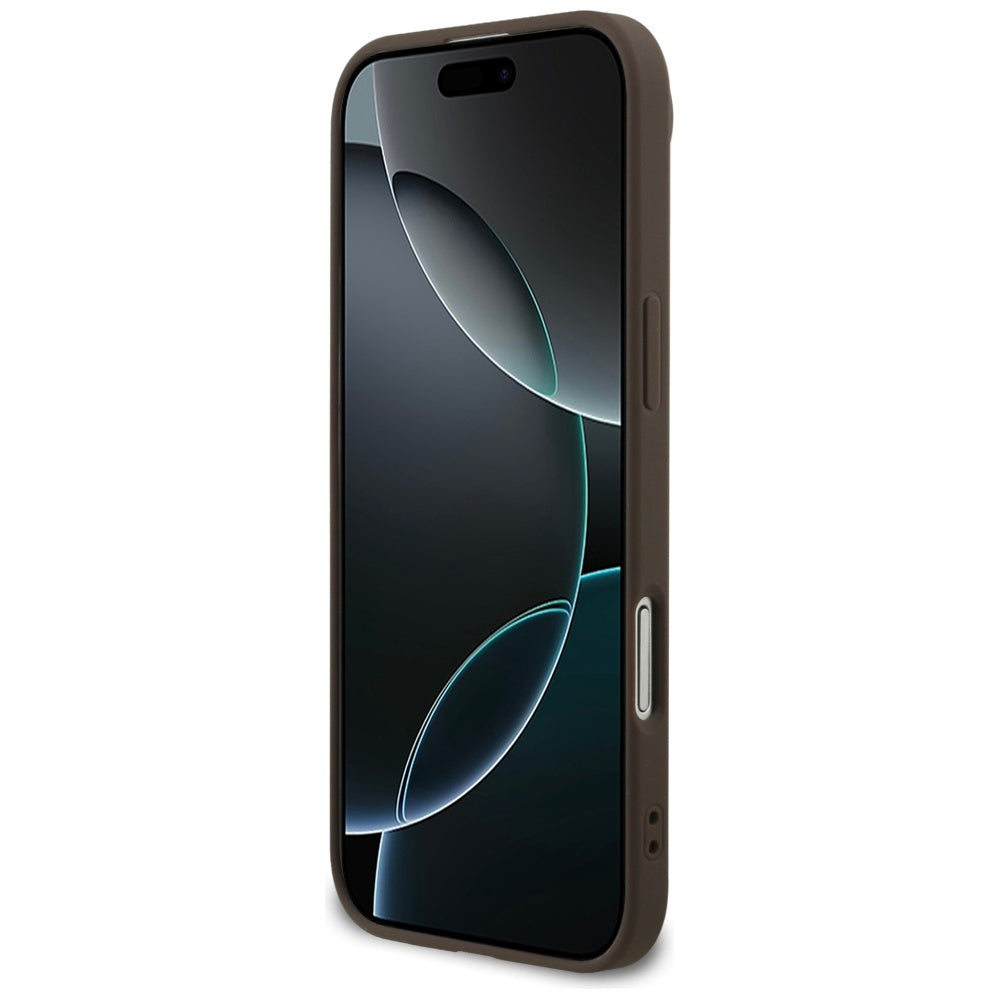 Etui til Apple iPhone 17 Air, Guess, 4G Big Logo, Brun