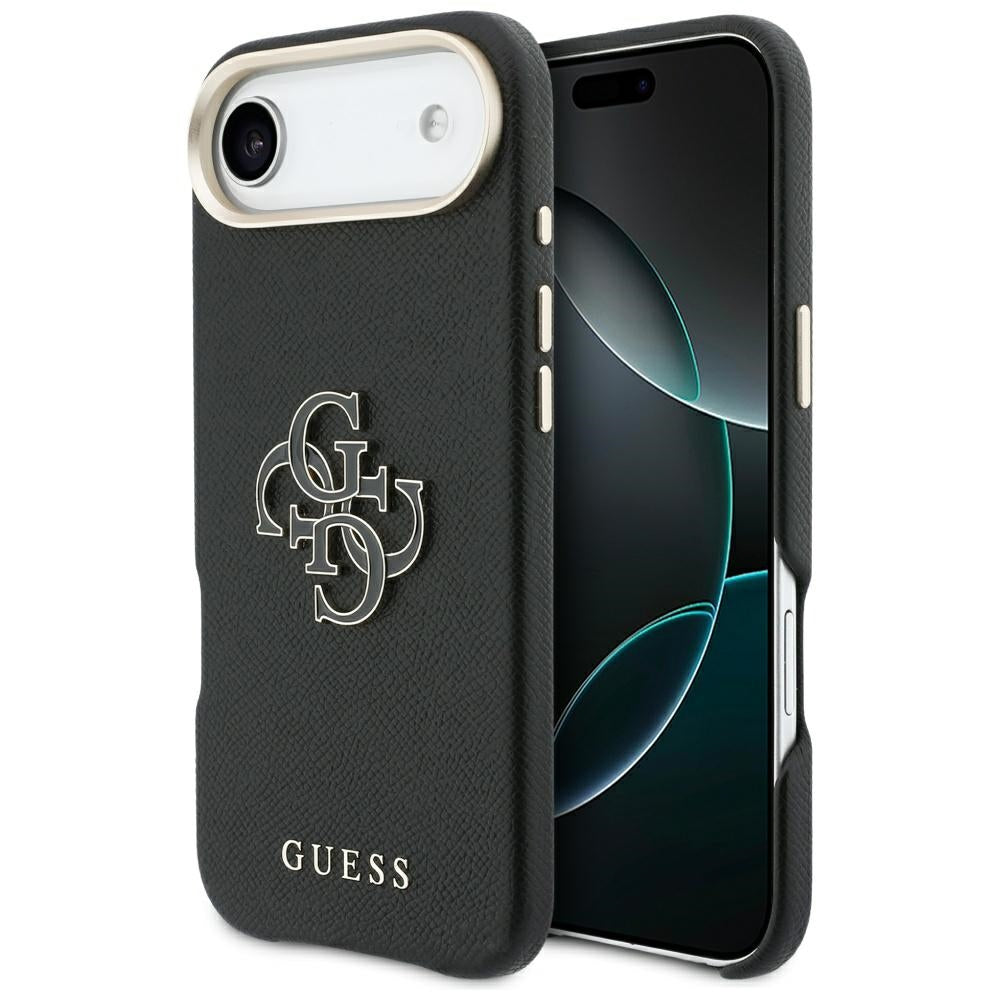 Etui til Apple iPhone 17 Air, Guess, Resin Logo, Sort
