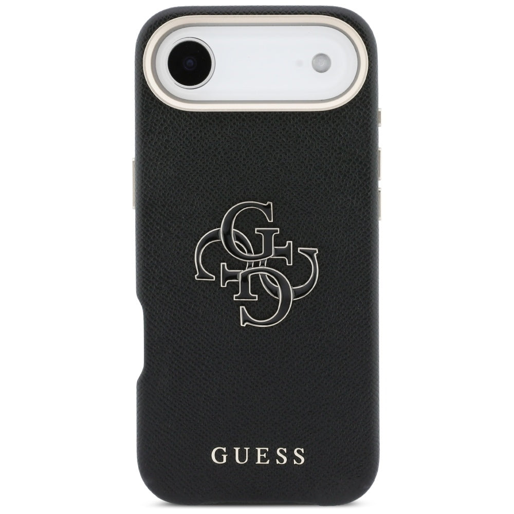 Etui til Apple iPhone 17 Air, Guess, Resin Logo, Sort