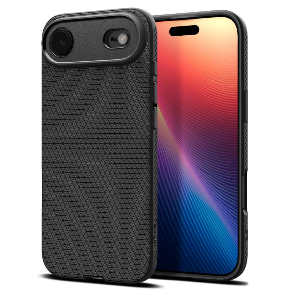 Etui til Apple iPhone 17 Air, Spigen, Liquid Air, Mat Sort ACS10302
