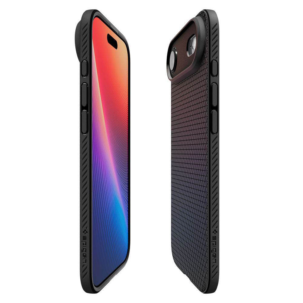 Etui til Apple iPhone 17 Air, Spigen, Liquid Air, Mat Sort ACS10302