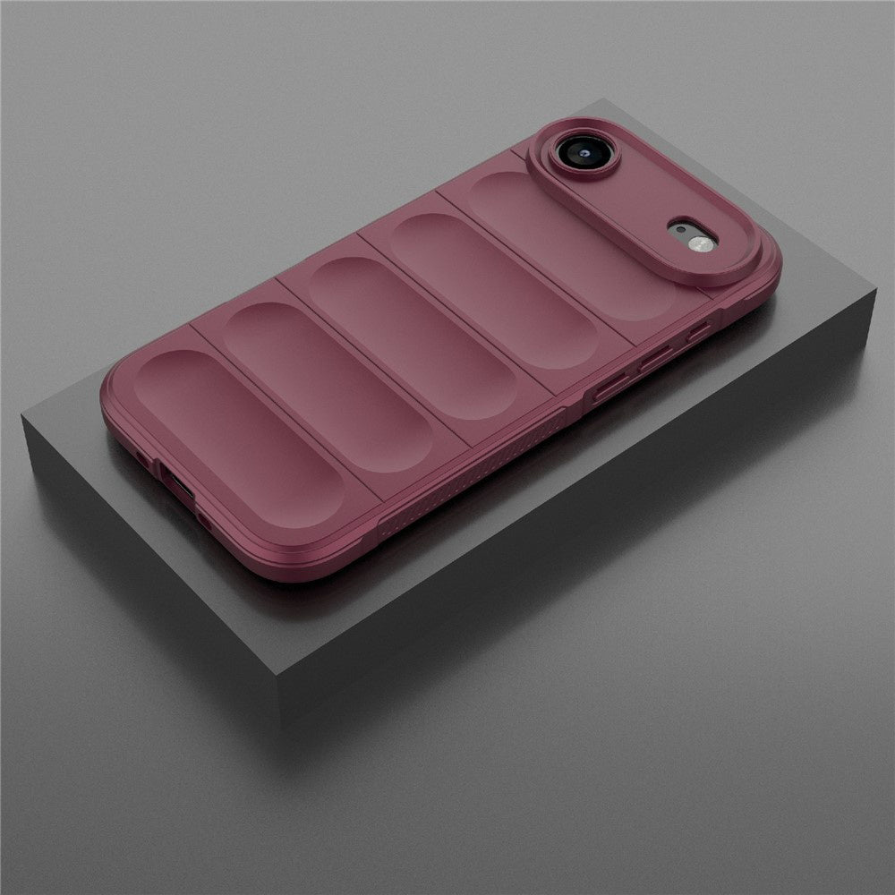 Etui til Apple iPhone 17 Air, Techsuit, Magic Shield, Kirsebærrød