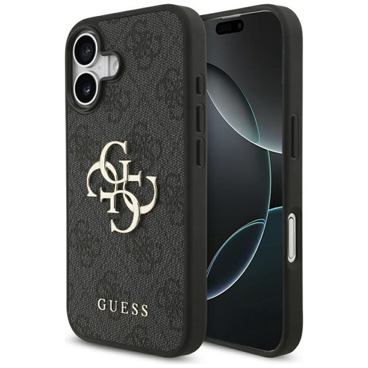 Etui til Apple iPhone 17, Guess, 4G Big Logo, Sort