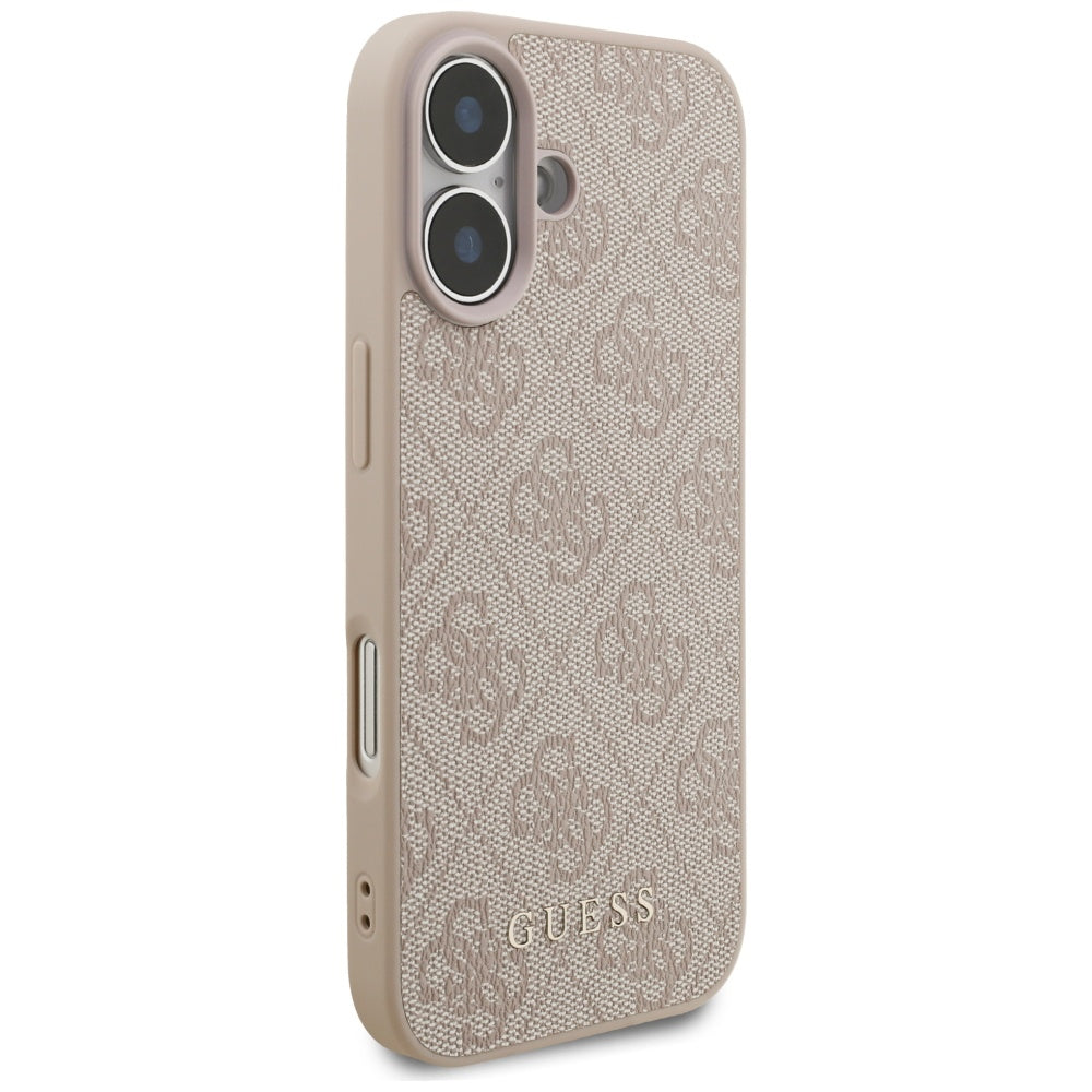 Etui til Apple iPhone 17, Guess, 4G Classic, Pink