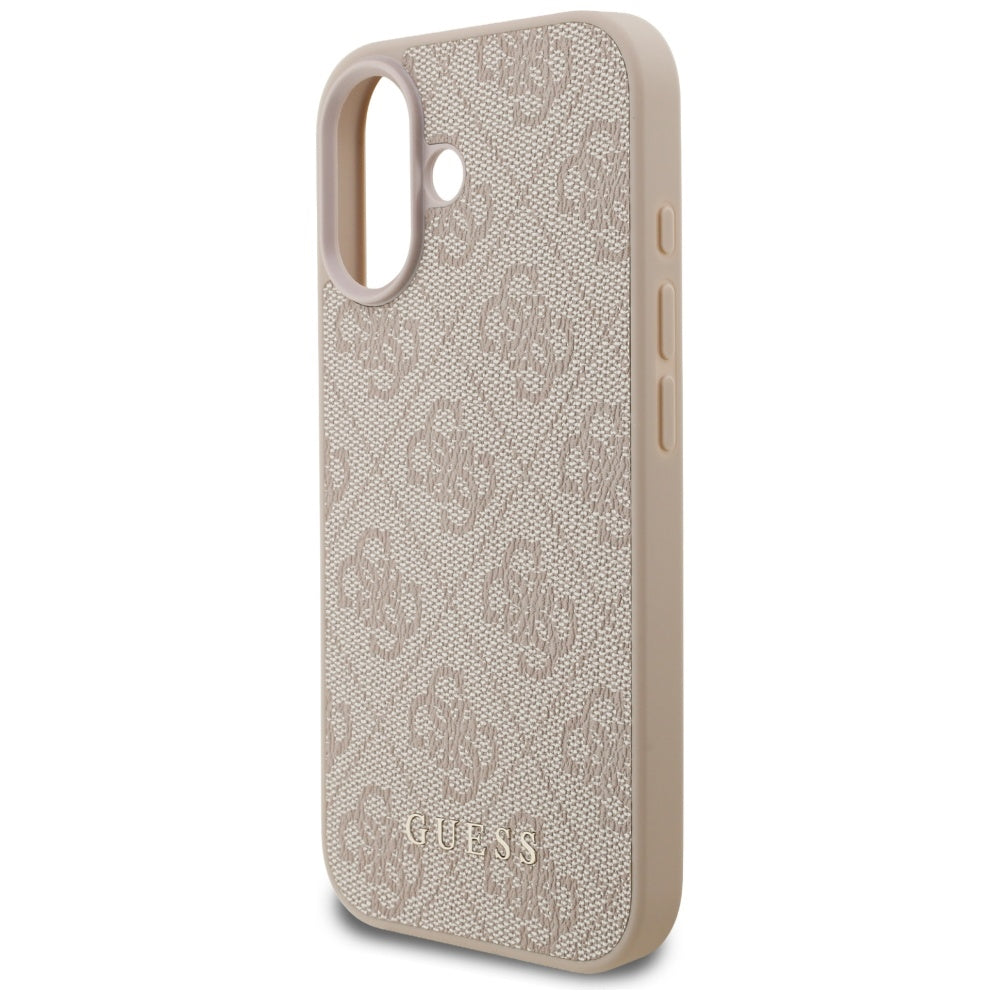 Etui til Apple iPhone 17, Guess, 4G Classic, Pink