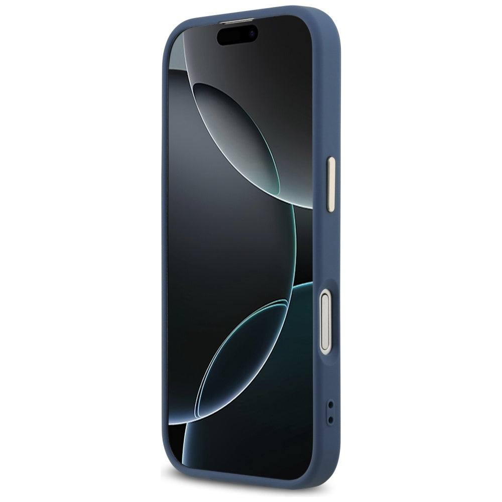 Etui til Apple iPhone 17, Guess, Big 4G Logo Classic, Gyldenblå